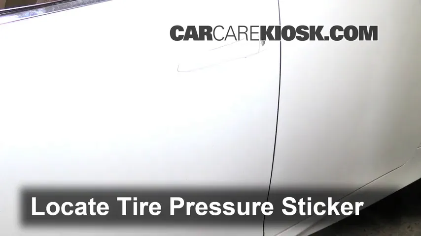 2013 Lexus GS350 3.5L V6 Tires & Wheels Check Tire Pressure